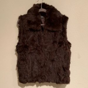 Saks Fifth Avenue vintage Fur Vest